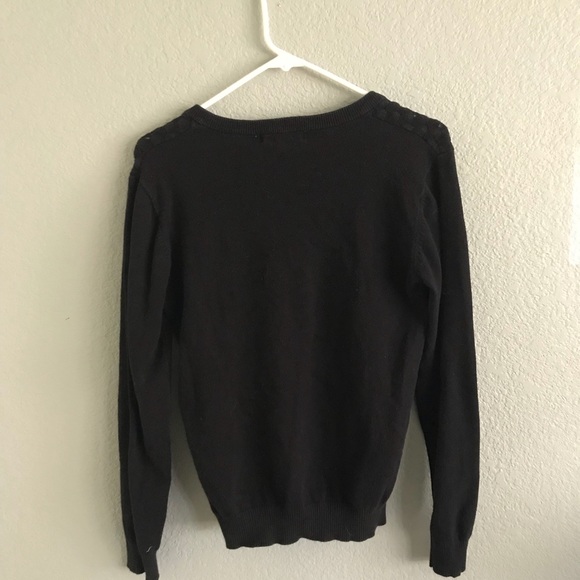 Scaly Black Sweater - Picture 4 of 4